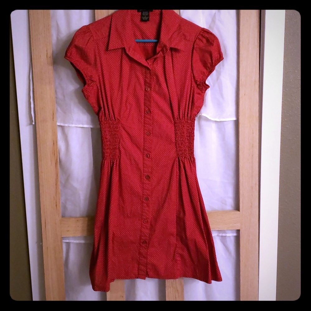 Sam&Max Retro Red Polka Dot Dress